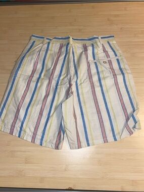 NWT Gotcha Shorts Mens 34 Surf Skate 1990’s Vintage Retro Striped Blue Red